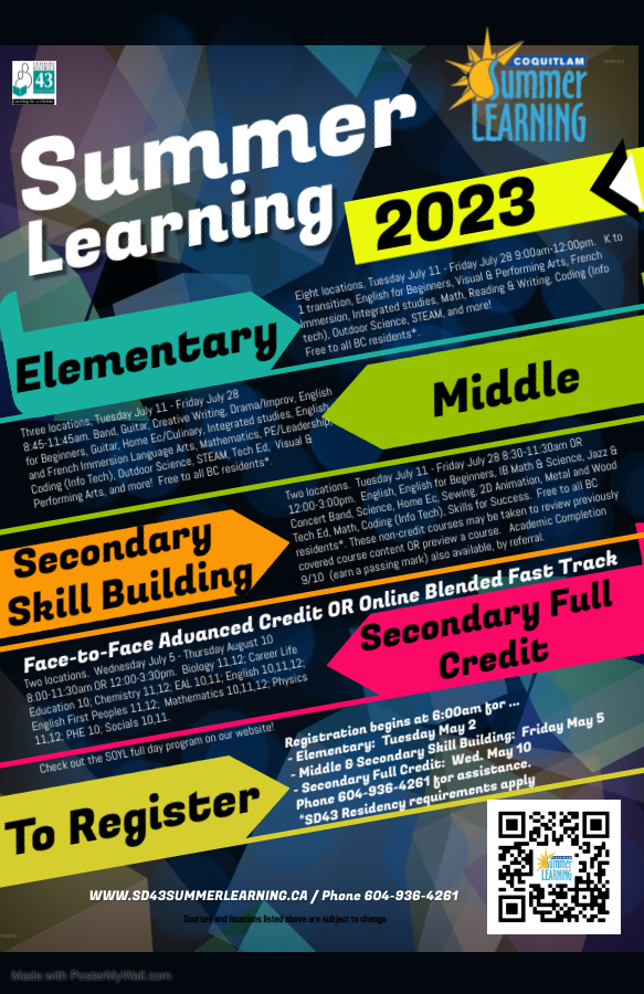 Summer Learning 2023